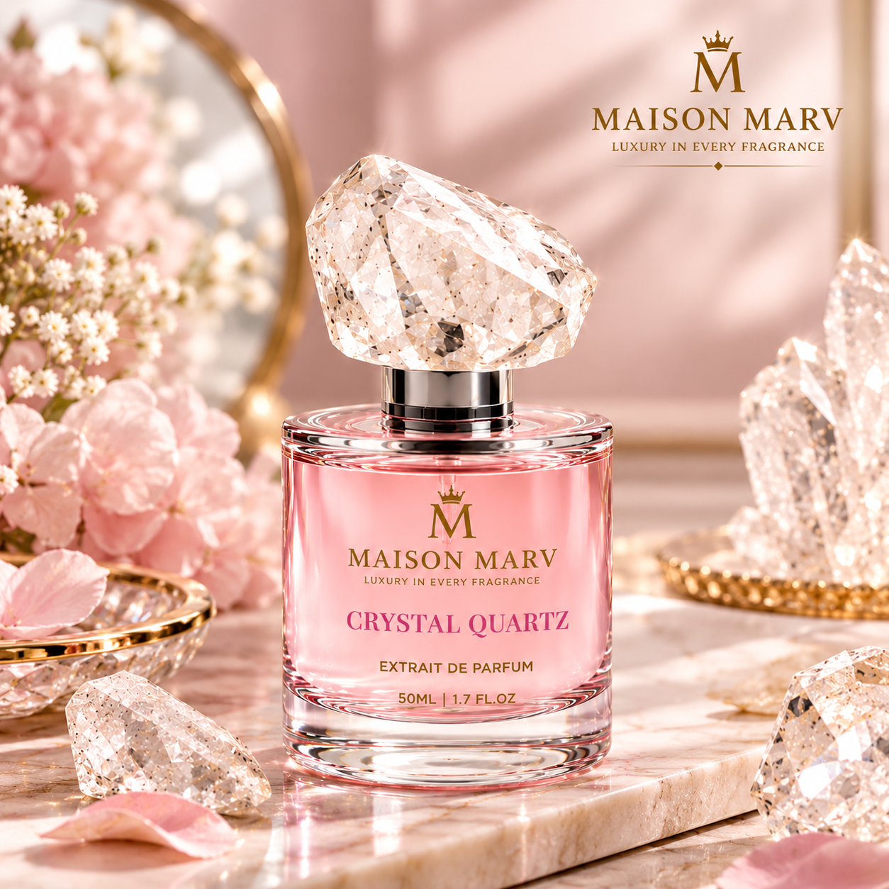 Crystal Quartz - 50ML