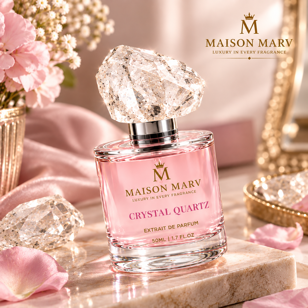 Crystal Quartz - 50ML
