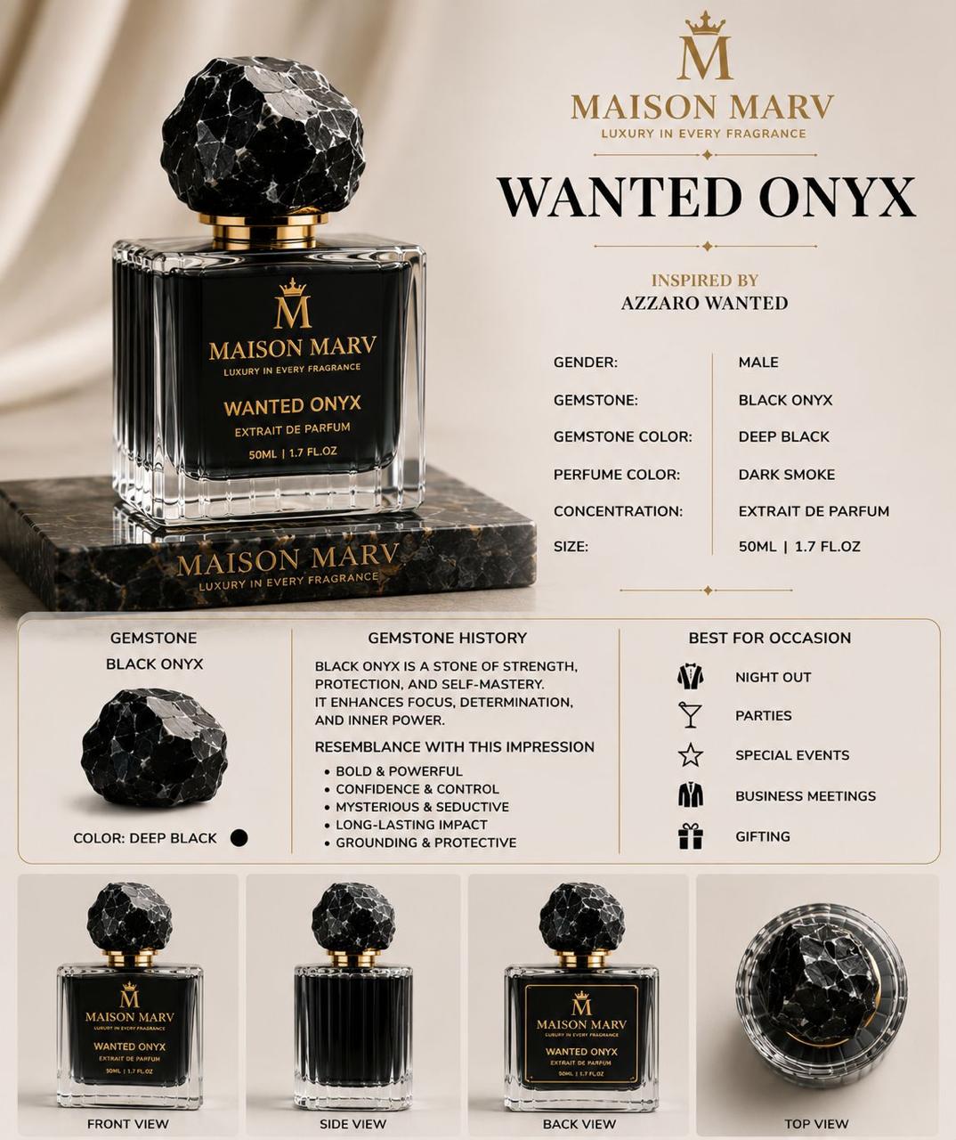 Wanted Onyx - 50ML