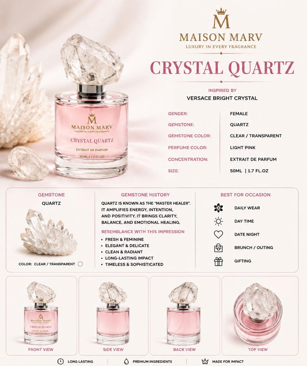 Crystal Quartz - 50ML